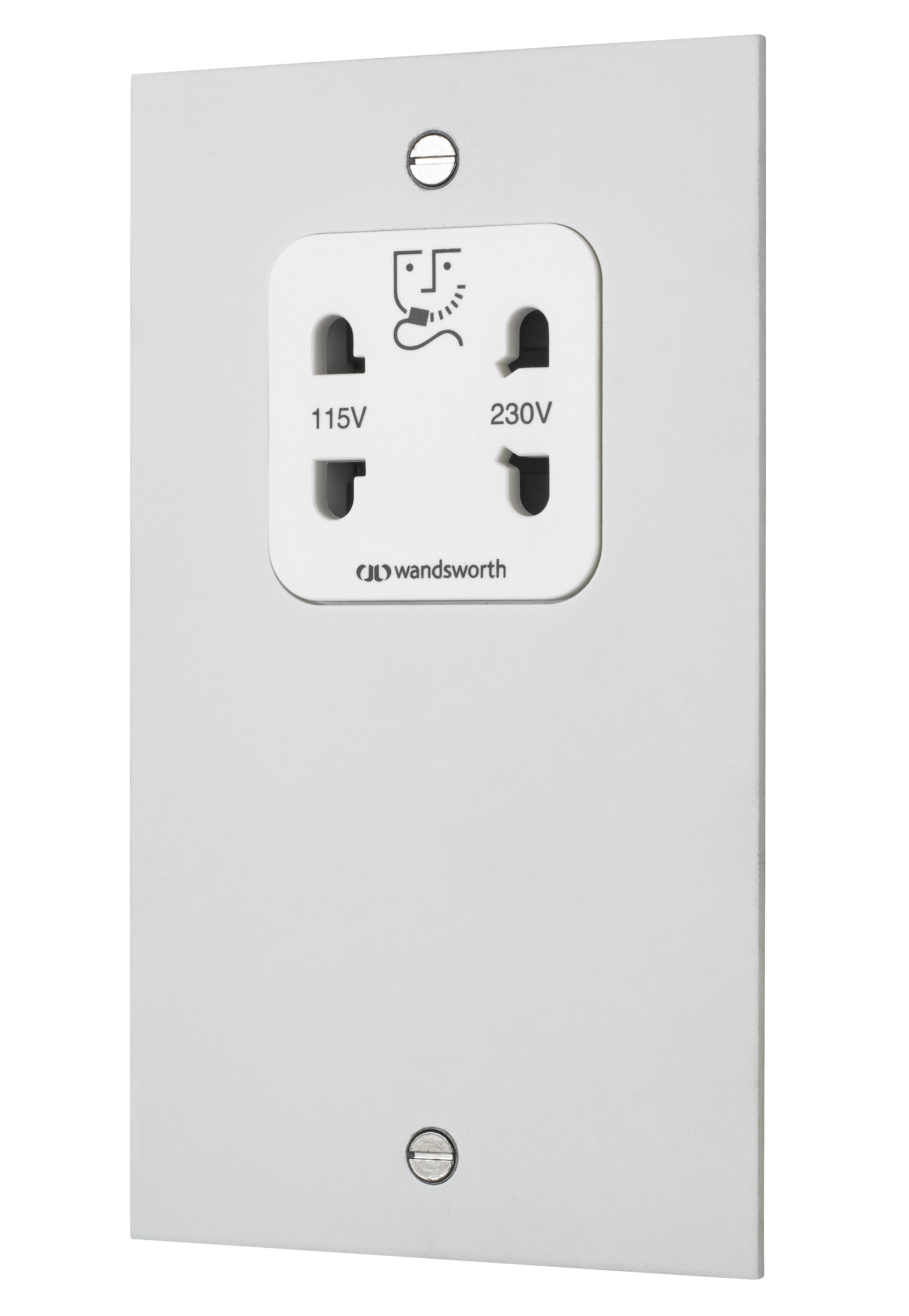 White Etched Prime Shaver Socket