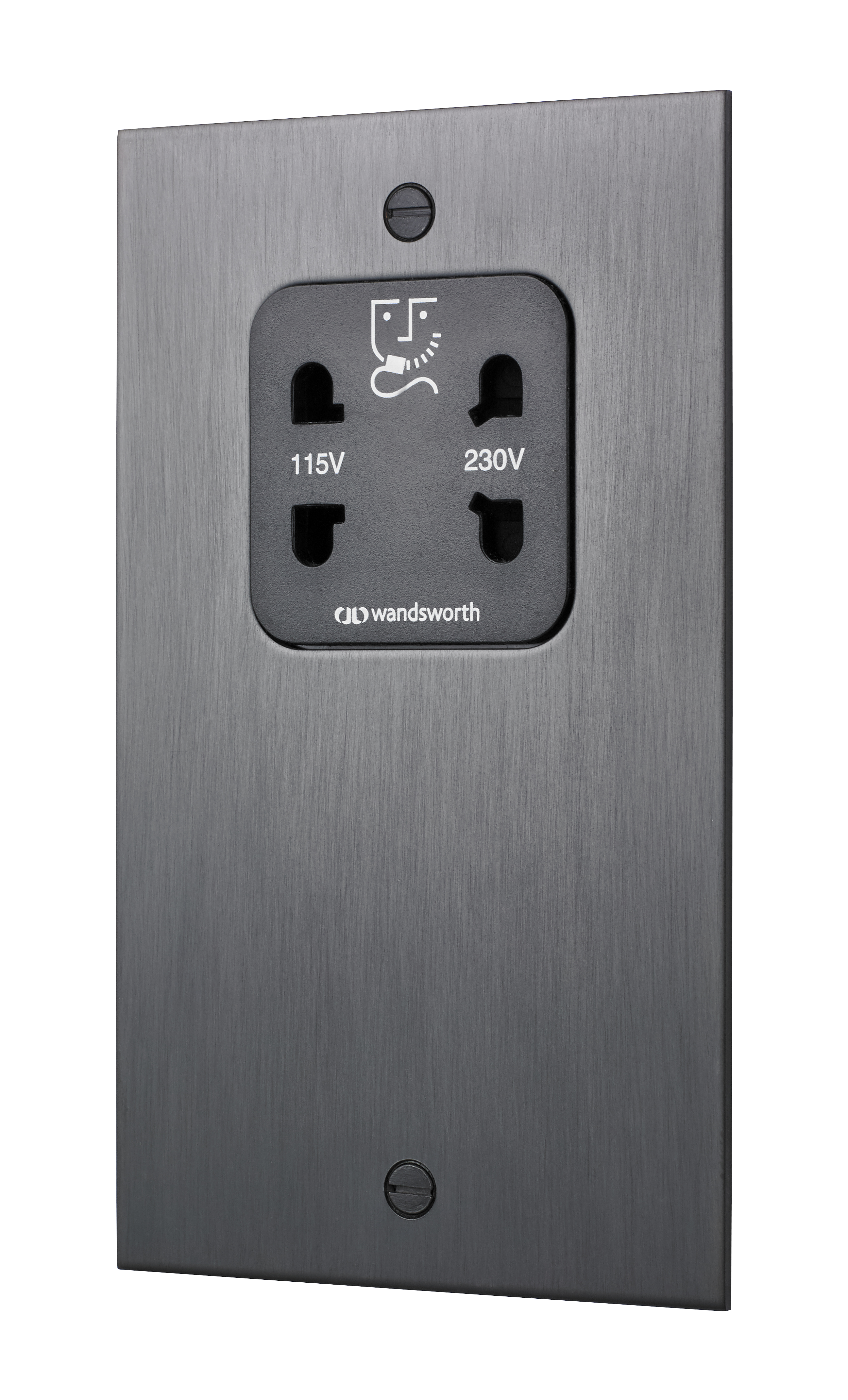 Dark Antique Bronze Shaver Socket