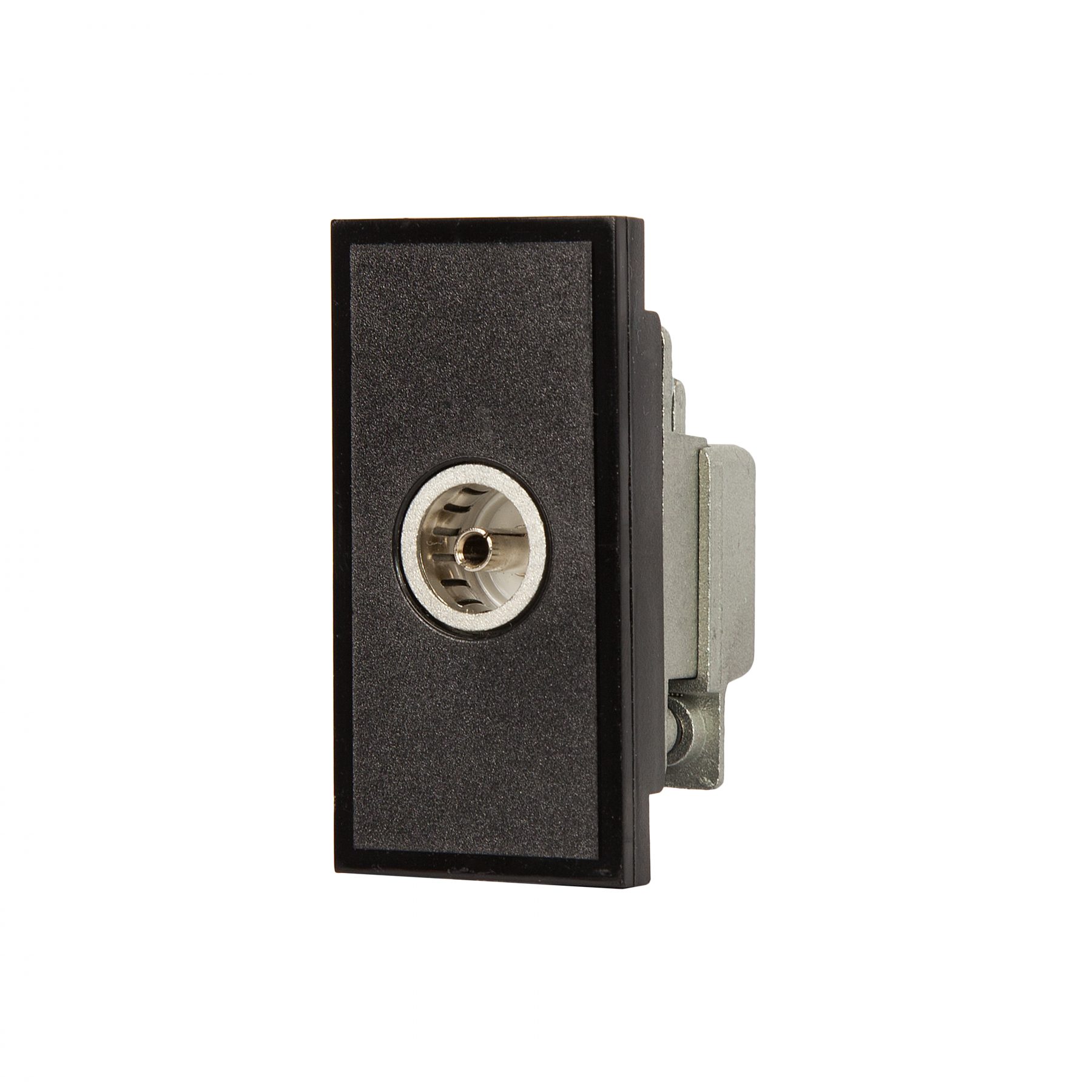 Burnished Brass Screwless Tv Module Shielded Female - Wandsworth Electrical