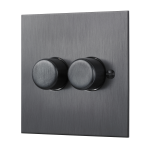 Double dimmer switch module